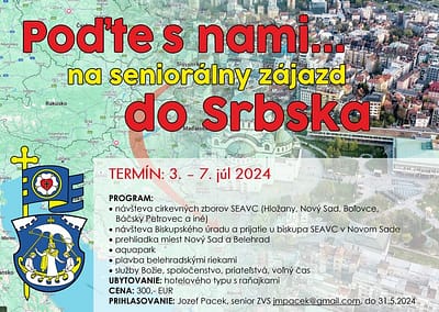 Pozvánka na podujatia Zvolenského seniorátu ECAV na Slovensku